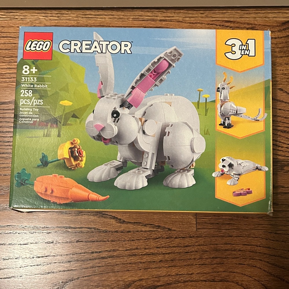 LEGO Creator White Rabbit 3-in-1 Set - OPEN BOX ITEM! 31133